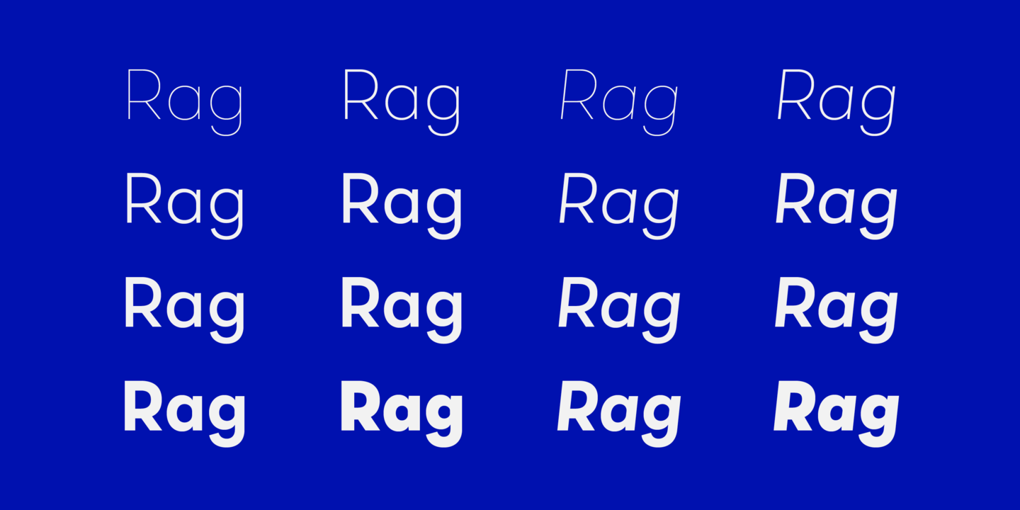 Пример шрифта BR Omega Thin Italic